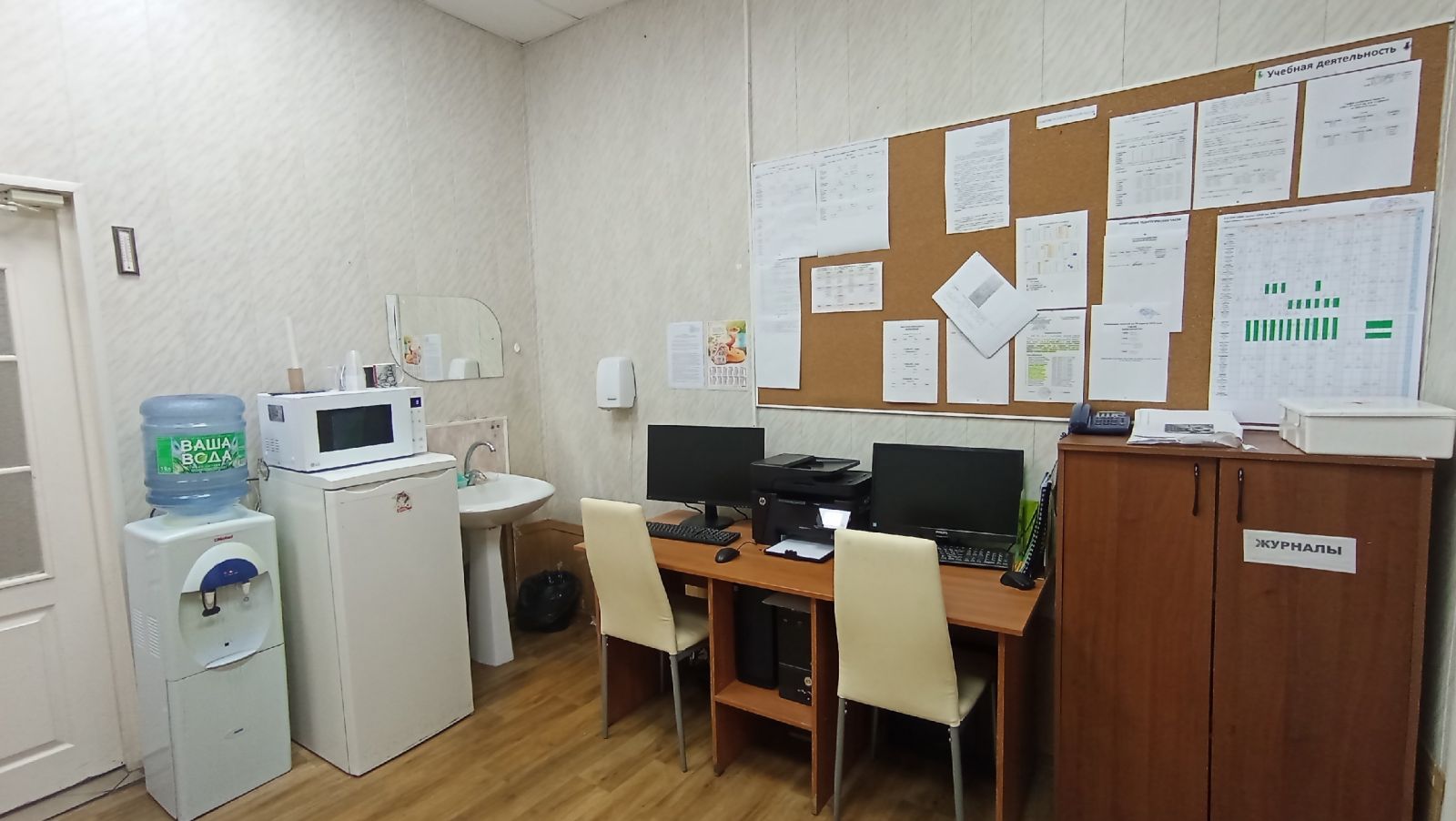 Оборудование Учительская