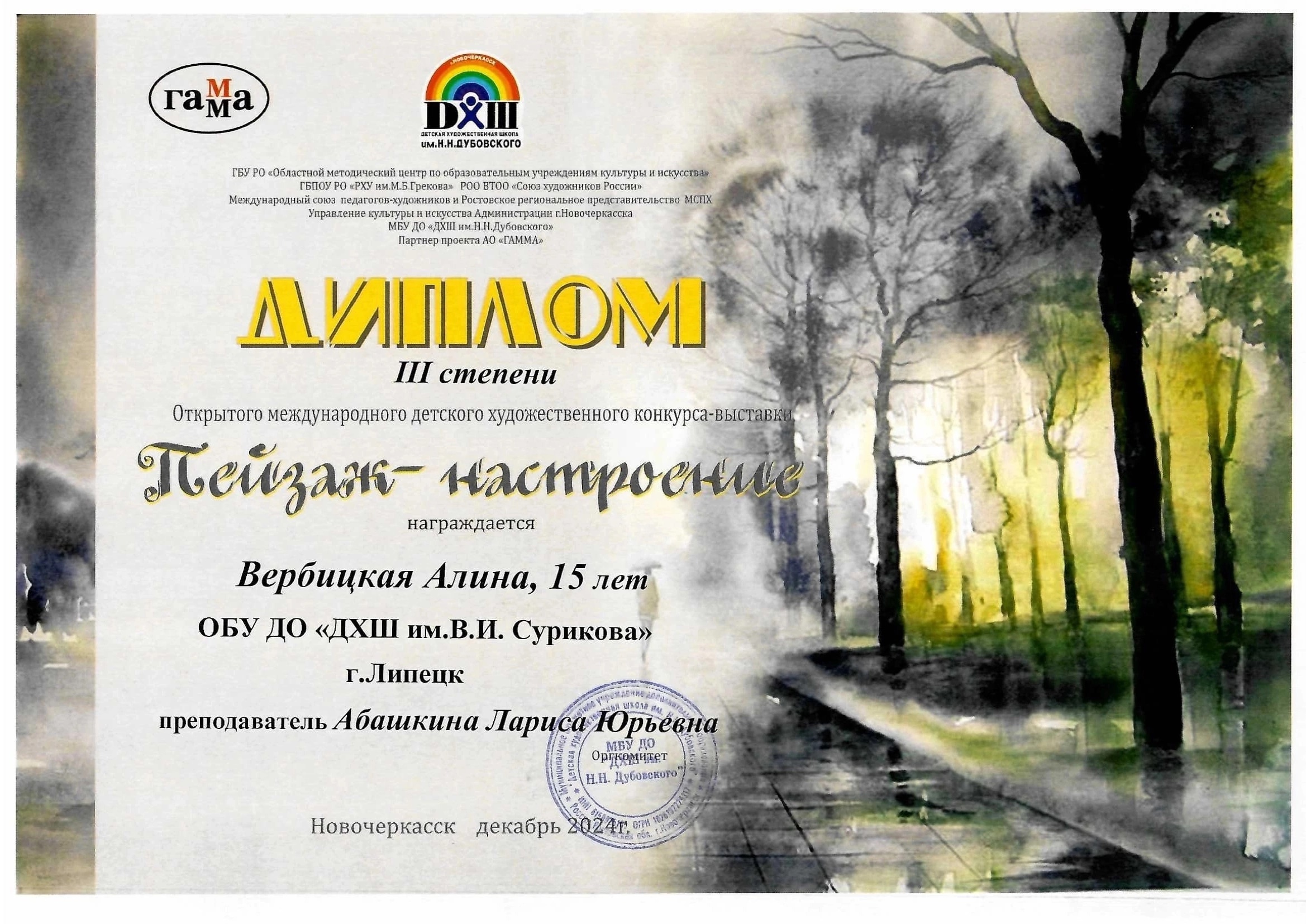 Итоги Открытого международного детского художественного конкурса-выставки 