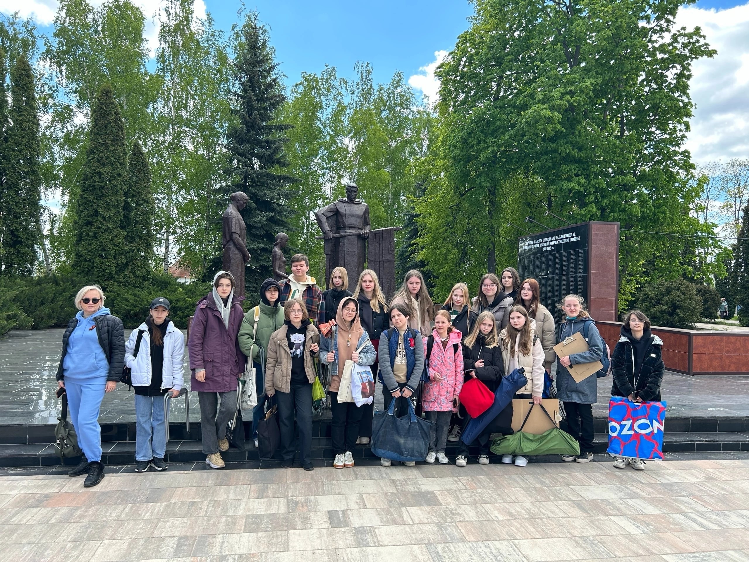 8 Мая мы были в Чаплыгине!!!