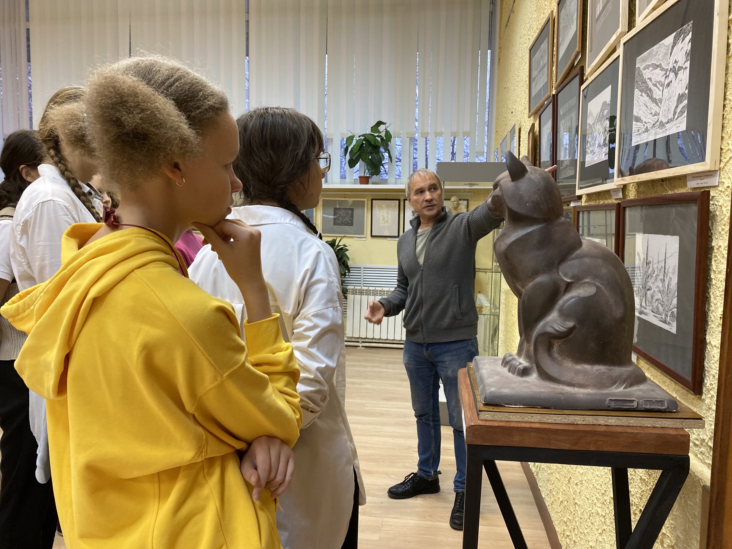 Встреча с художником Смолиевским С.Е. Открытие выставки.