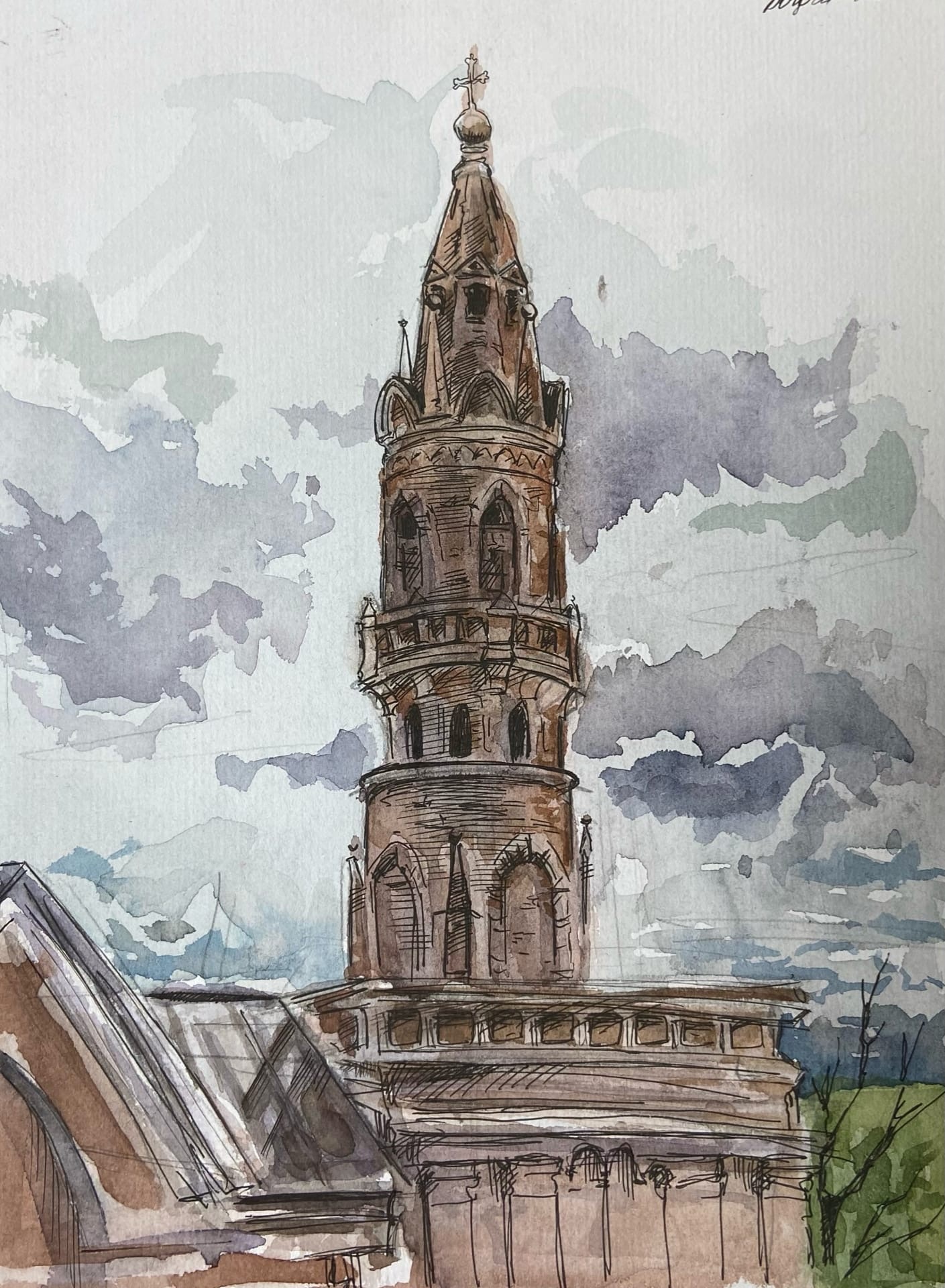 Прошел летний пленэр для учеников с 1 по 5 класс по программе ДПОП 