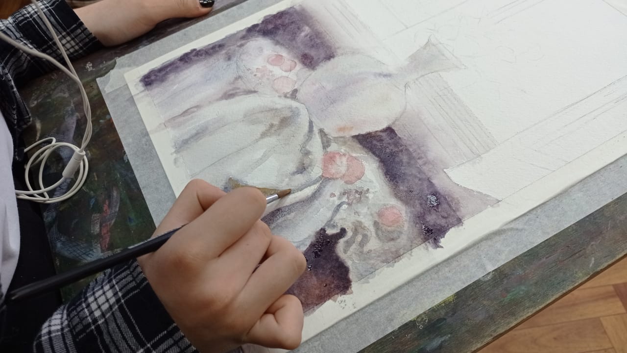 Обучающиеся ДХШ №2 им. В.И. Сурикова приняли участие во 2 туре Международного открытого творческого Фестиваля-конкурса 