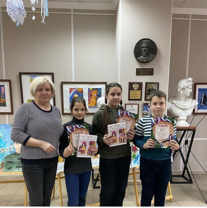 Обучающиеся подготовительного отделения школы стали победители городского конкурса 