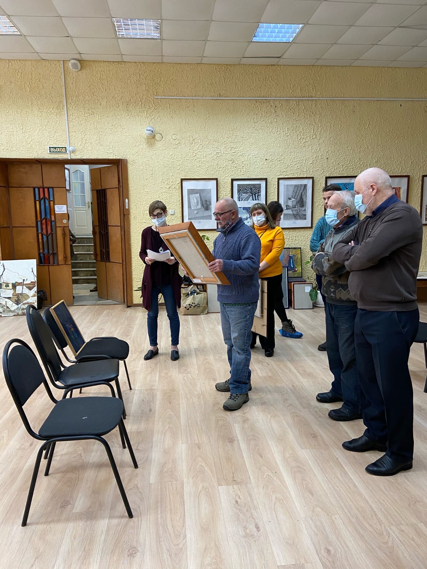 Выставком на X Открытую городскую выставку 