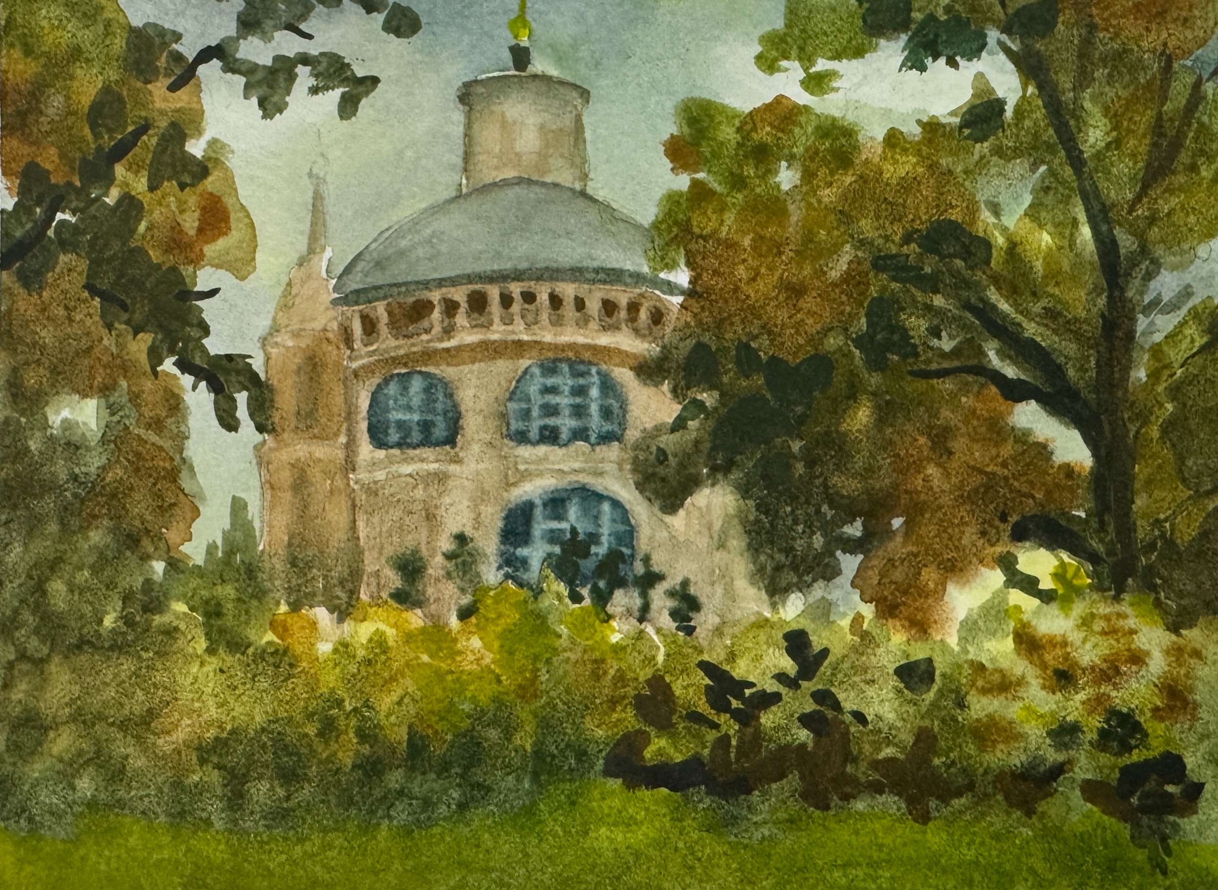 Осенний выездной пленэр - Вешаловка и Баловнево.