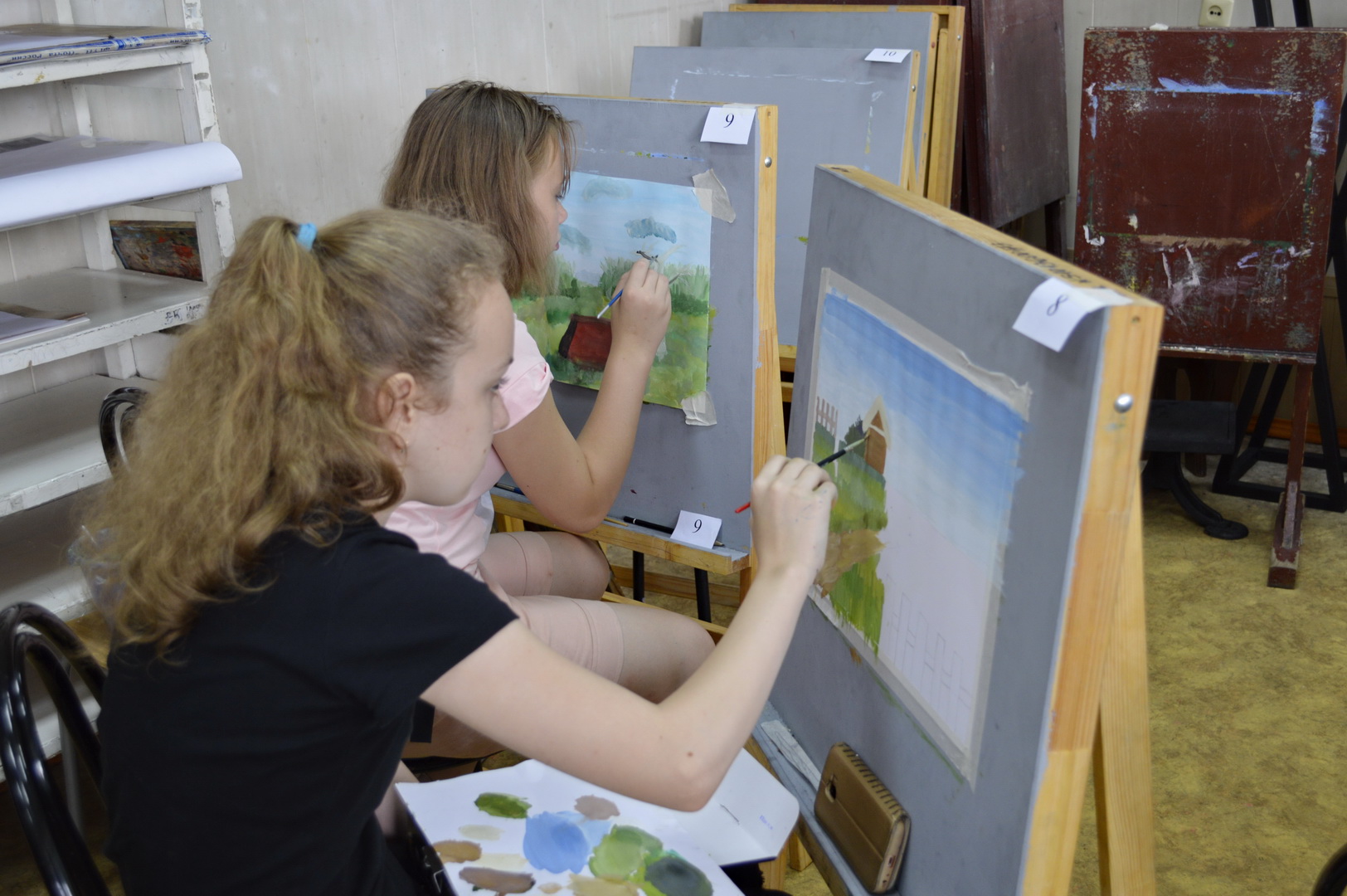 Прошли последние творческие испытания для поступающих в 1 класс