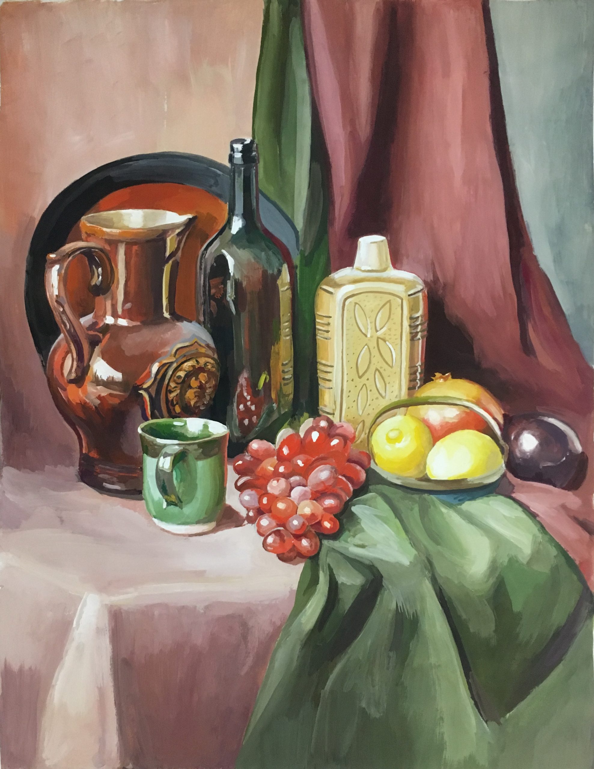 Экзаменационный просмотр по итогам учебного года 2019/2020 состоялся в ДХШ №2 им. В.И. Сурикова