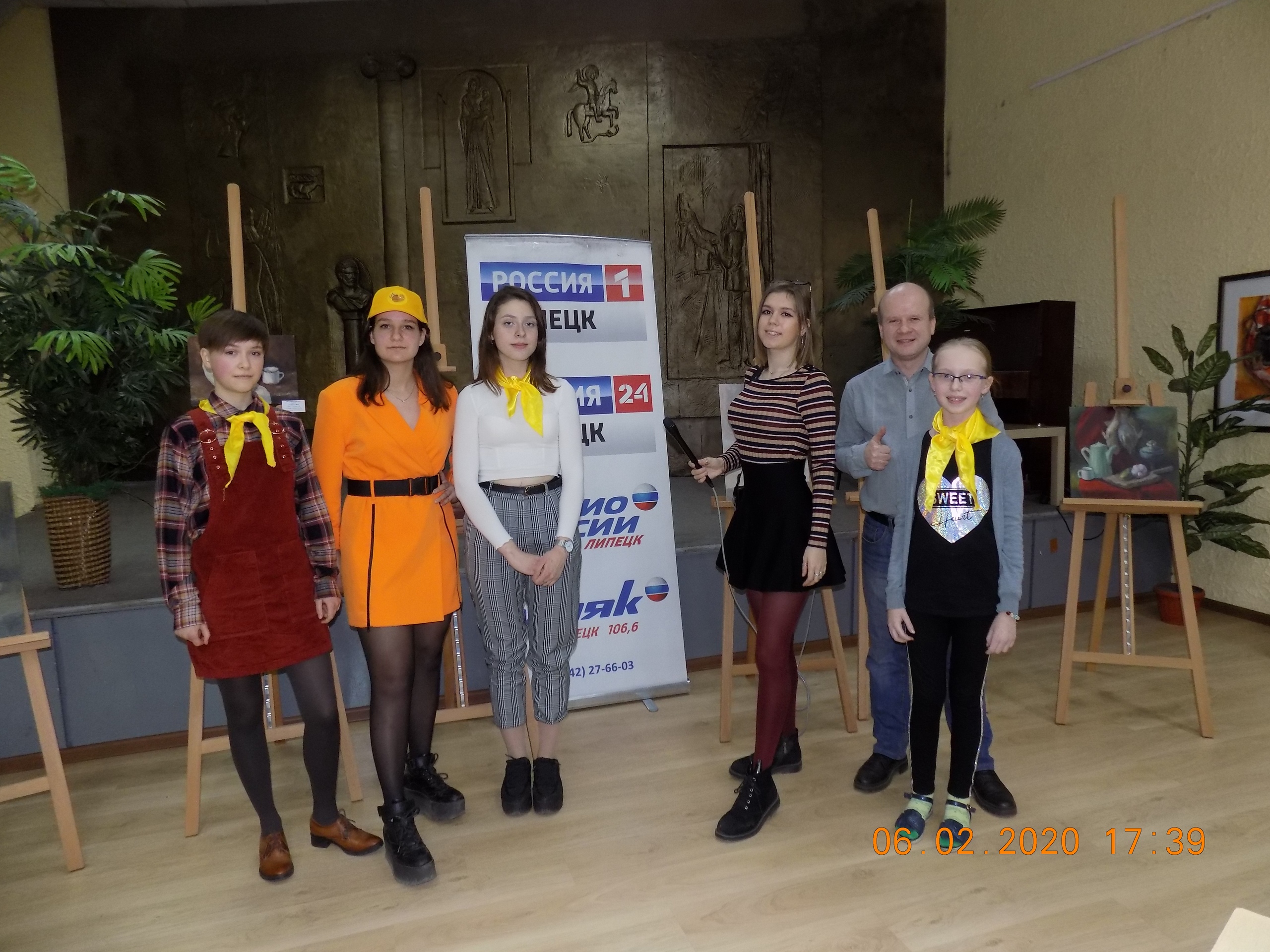 Ученики ДХШ №2 им. В.И. Сурикова приняли участие в радиопередаче 