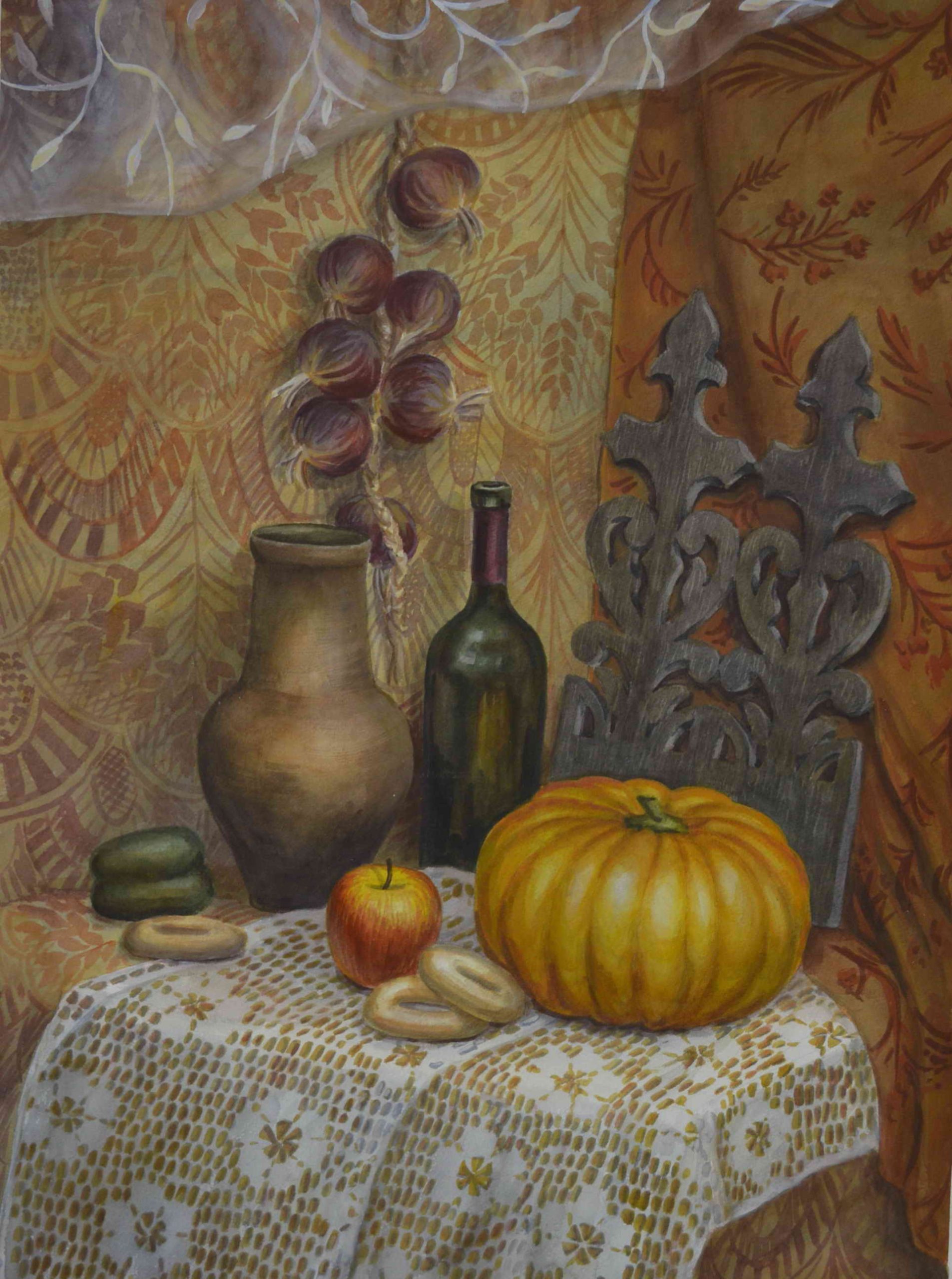 Полугодовой экзаменационный просмотр прошел в ДХШ №2 им. В.И. Сурикова