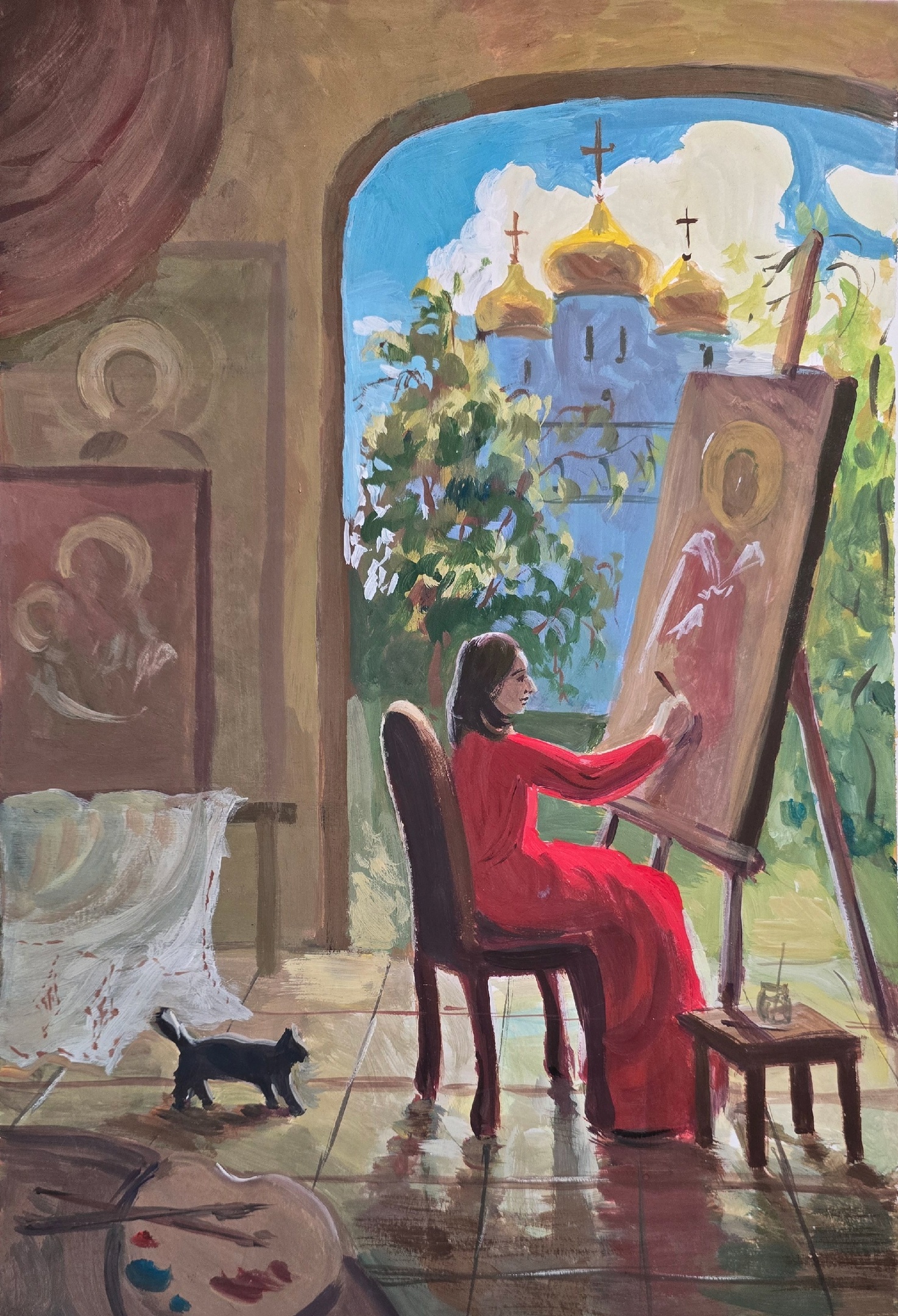 Итоги регионального этапа Всероссийского изобразительного диктанта 2024/25.