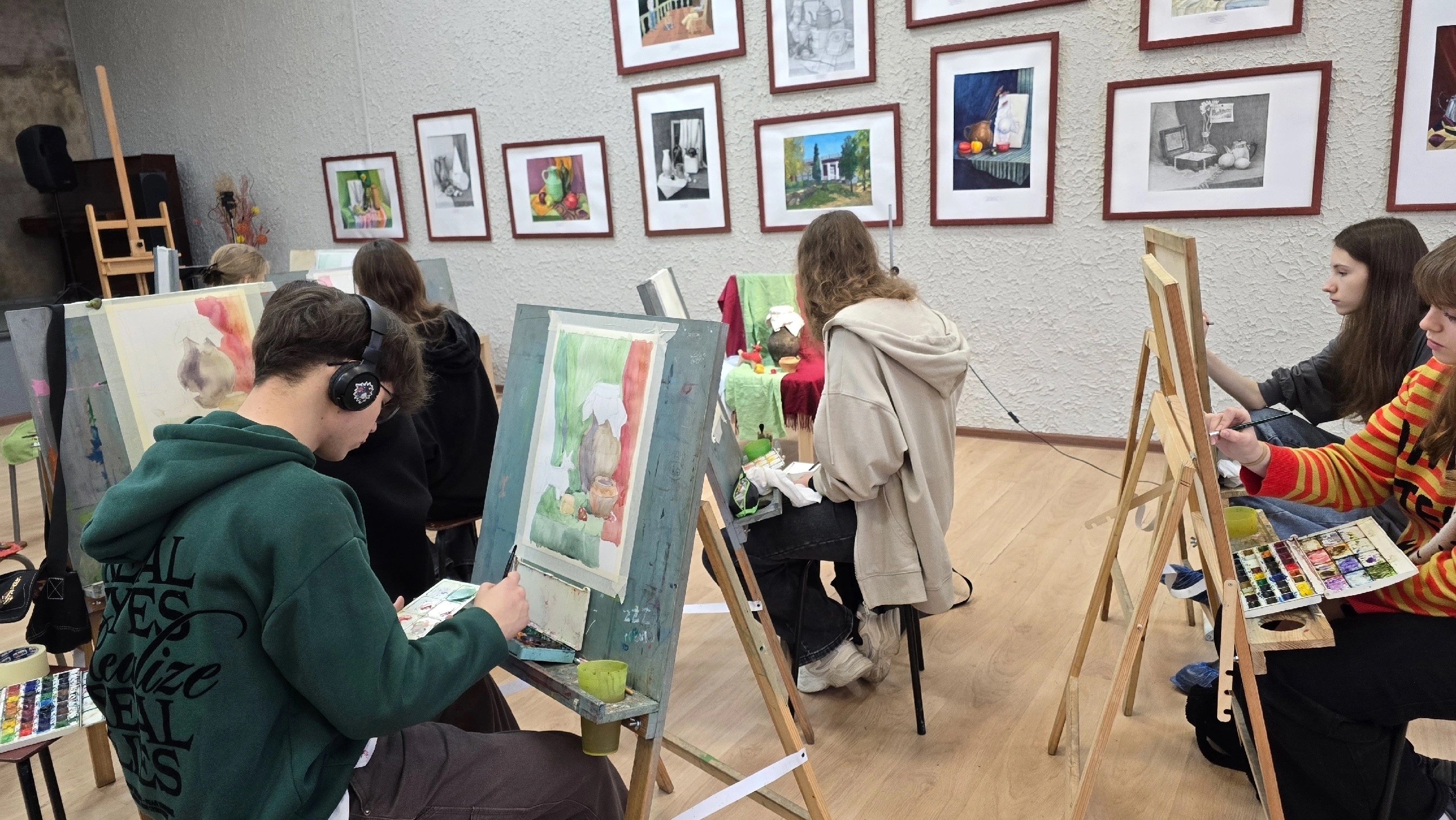 Второй тур IV Всероссийского конкурса «Акварельная палитра»