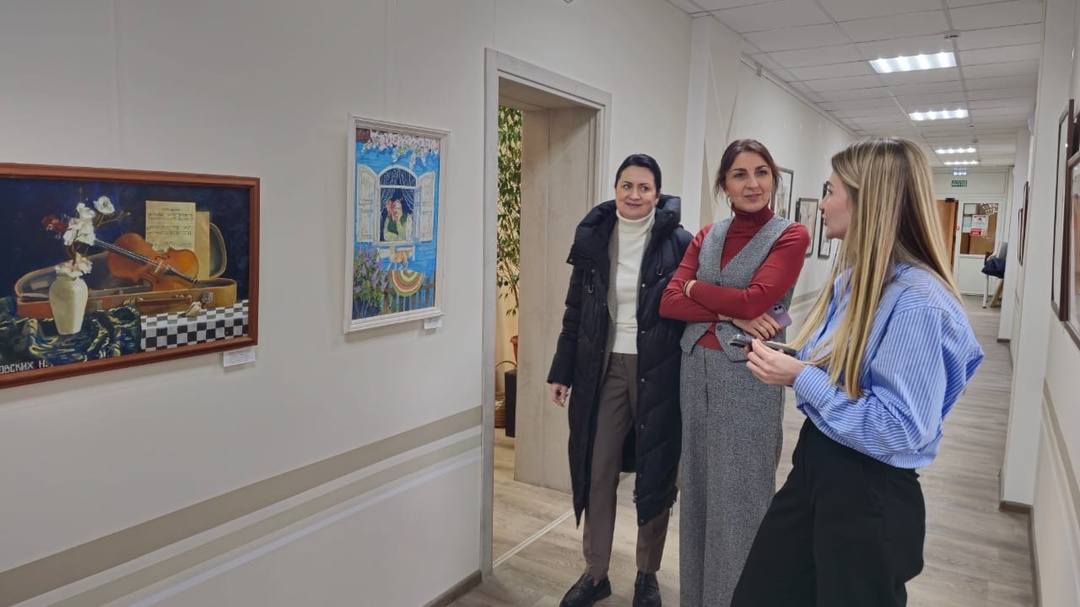 Выставка художественных произведений обучающихся ДХШ, ДШИ в  Министерстве культуры Липецкой области