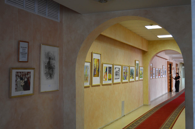 Выставка работ ДХШ№2